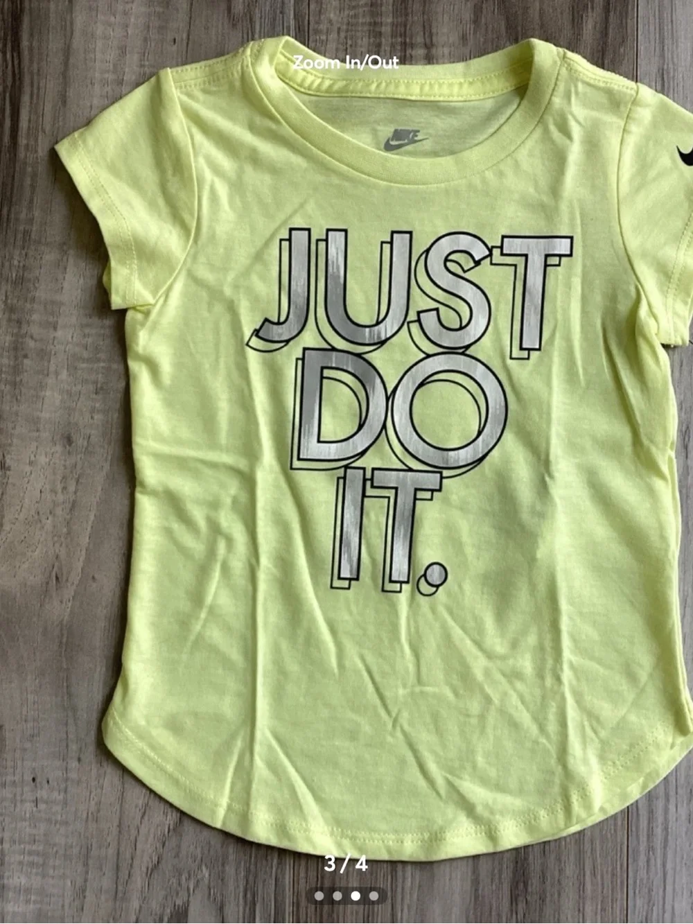 Nike toddler girl Tee & Shorts outfit size 2T(NWT) ~PRICE FIRM, NO OFFERS~ - Picture 3 of 4